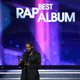Recording artist Kendrick Lamar accepts Best Rap Album for Damn. onstage during the 60th Annual Grammy Awards at Madison Square Garden in New York City on Jan. 28, 2018. (Kevin Winter/Getty Images for NARAS)